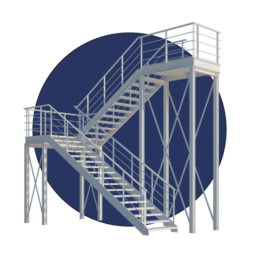 Mengler Metallbau Treppen aus Edelstahl