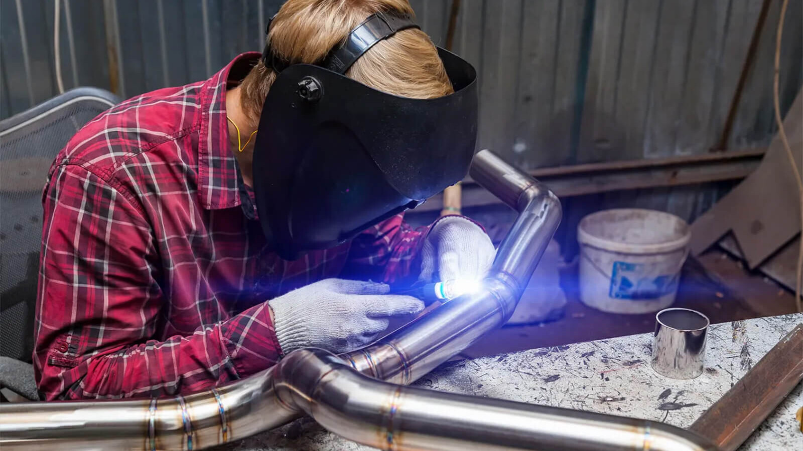 Mengler Metallbau Schweißarbeit